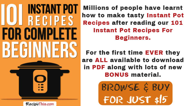 101 Amazing Instant Pot Recipes for Beginners Cookbook