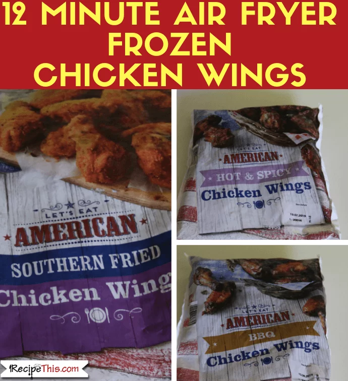 frozen wings in air fryer