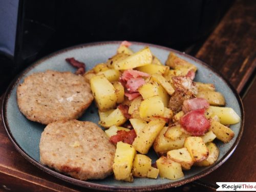 air fry sausage patties