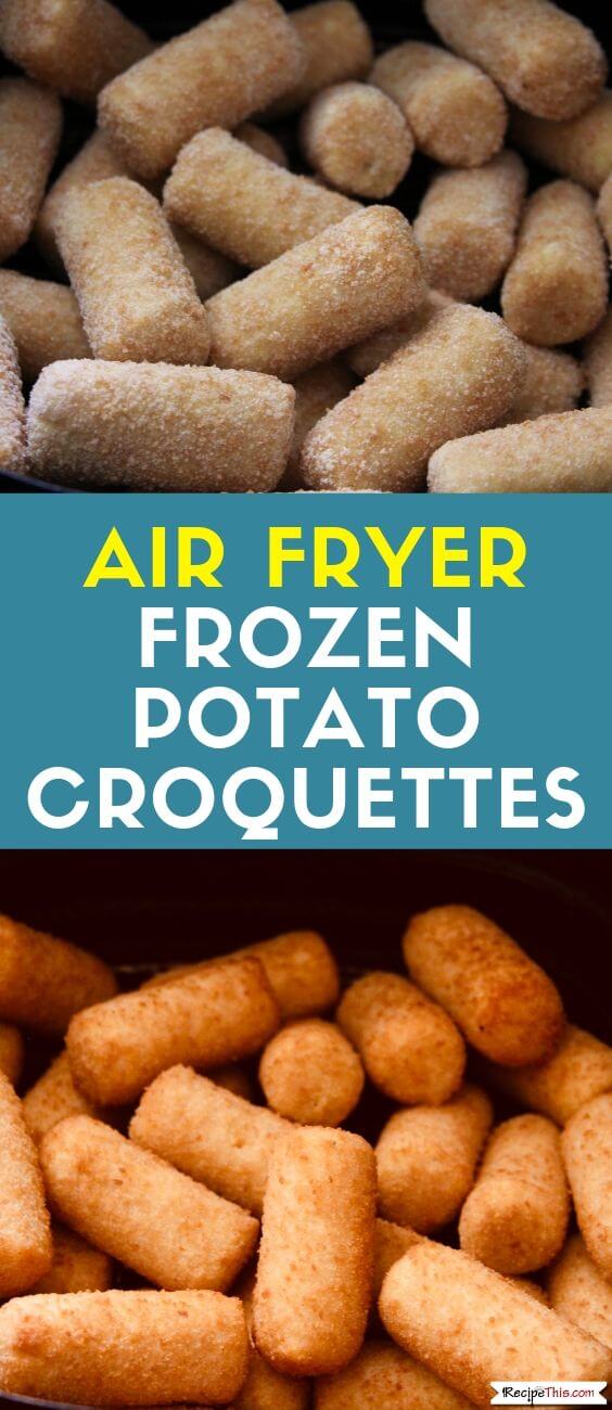 Crocchette Di Patate Surgelate Friggitrice Ad Aria