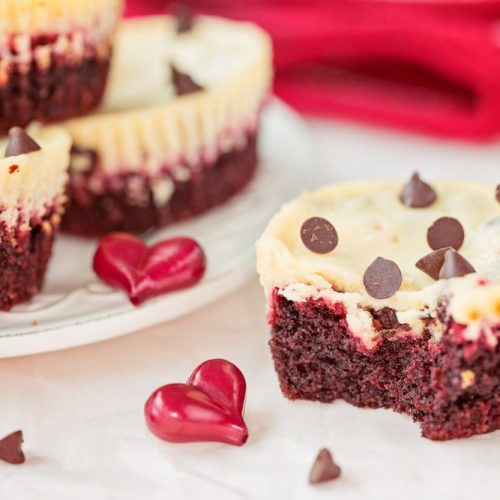 Airfryer Red Velvet Cheesecake Cupcakes Recipe This