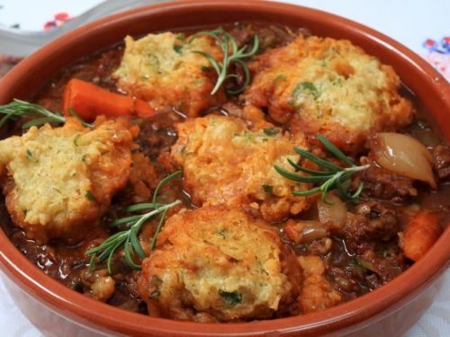 Instant Pot Beef Stew Scraps Parsley Dumplings Recipe This