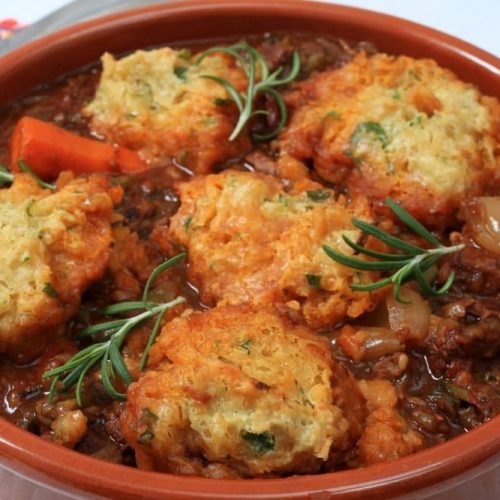 Instant Pot Beef Stew Scraps & Parsley Dumplings Recipe This
