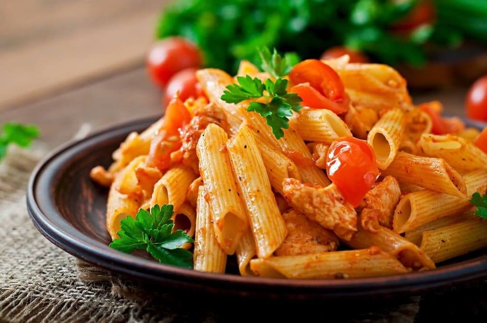 Instant Pot Best Ever Turkey & Tomato Penne Pasta | Recipe This