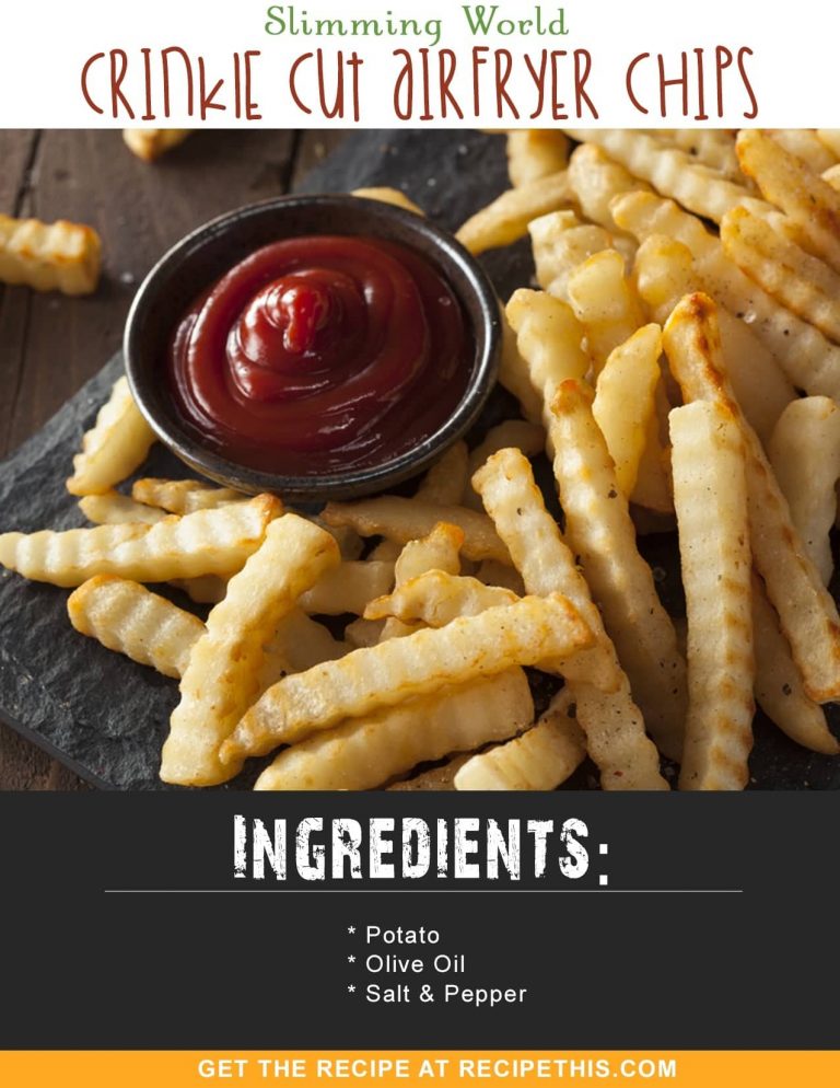 Slimming World Crinkle Cut Airfryer Chips Recipe This
