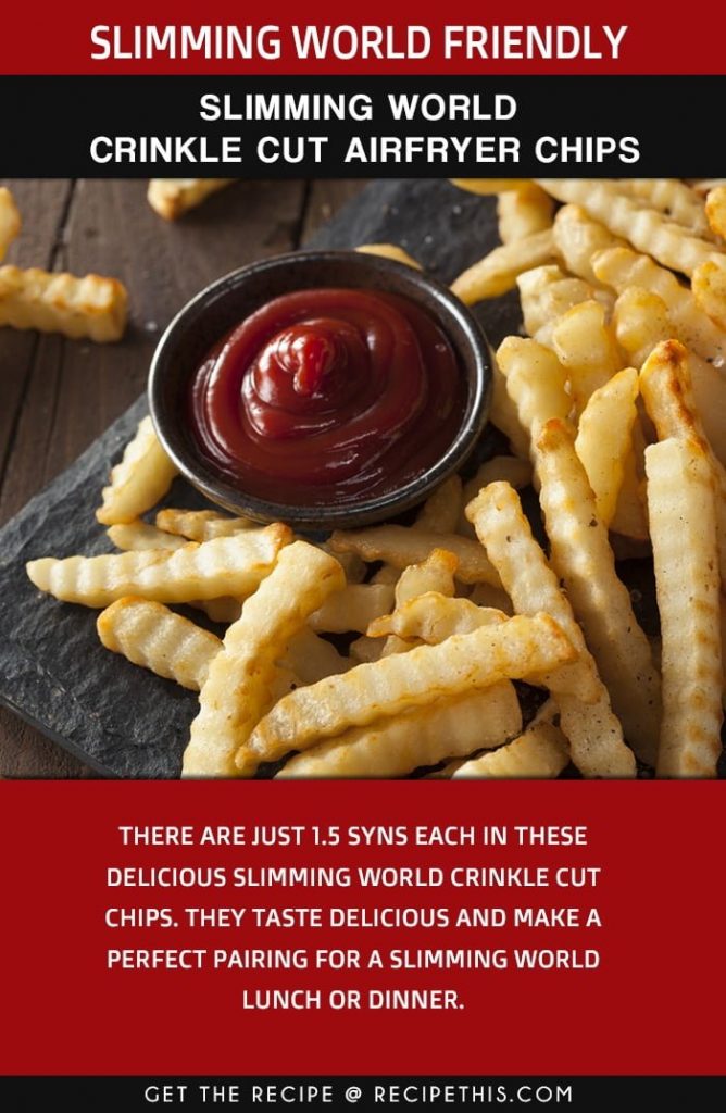 Slimming World Crinkle Cut Airfryer Chips Recipe This